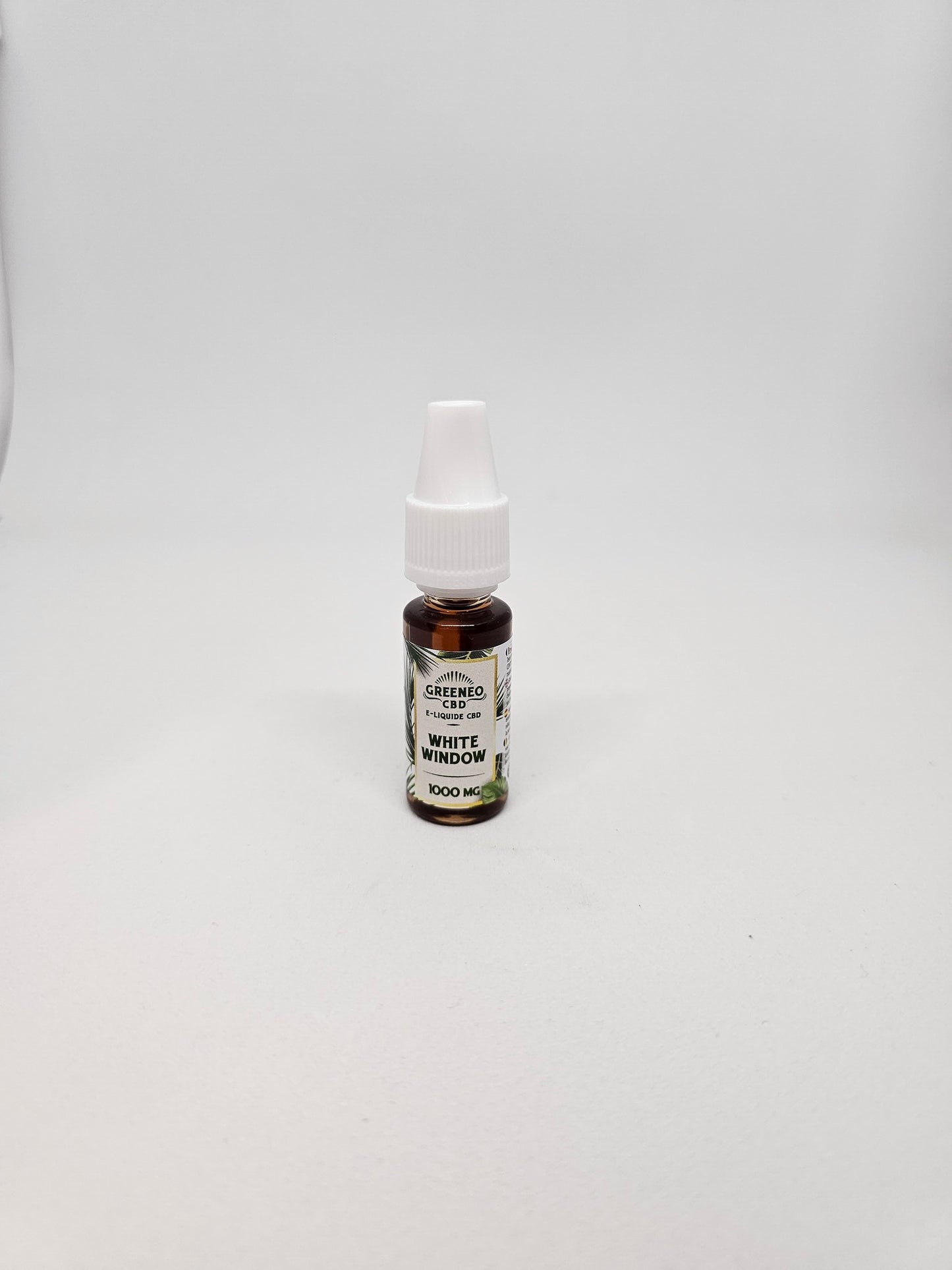 E-liquide CBD Greeneo White Window