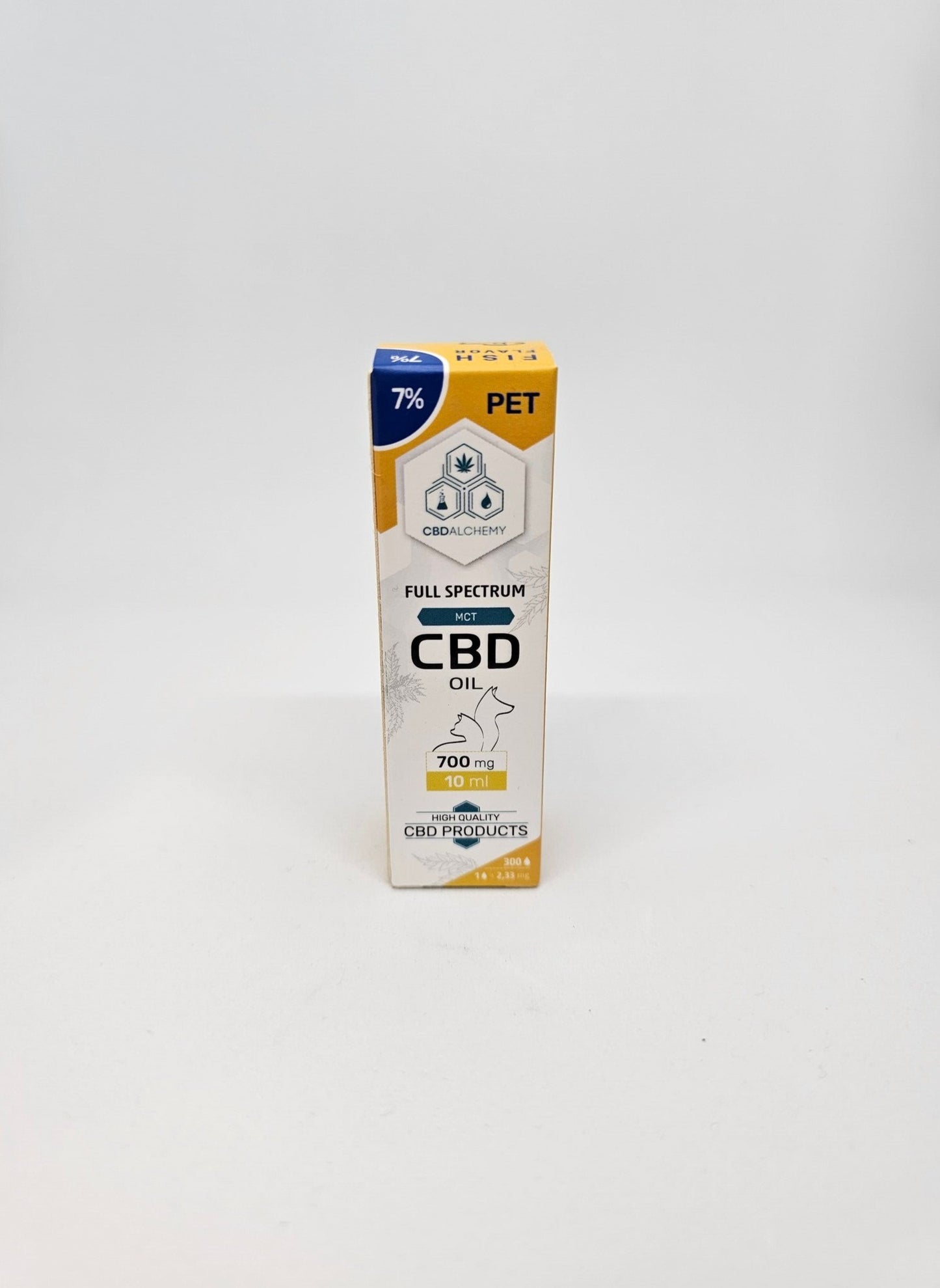 Huile CBD pour animaux 7%