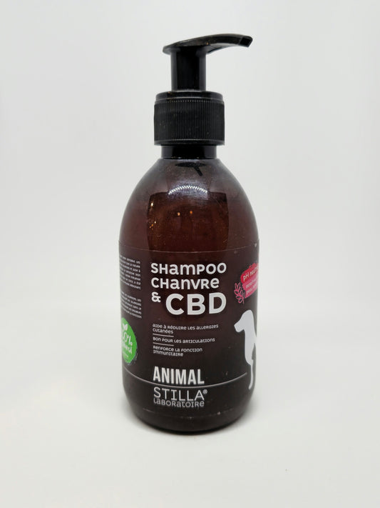 Shampoing de chanvre et CBD pour animaux